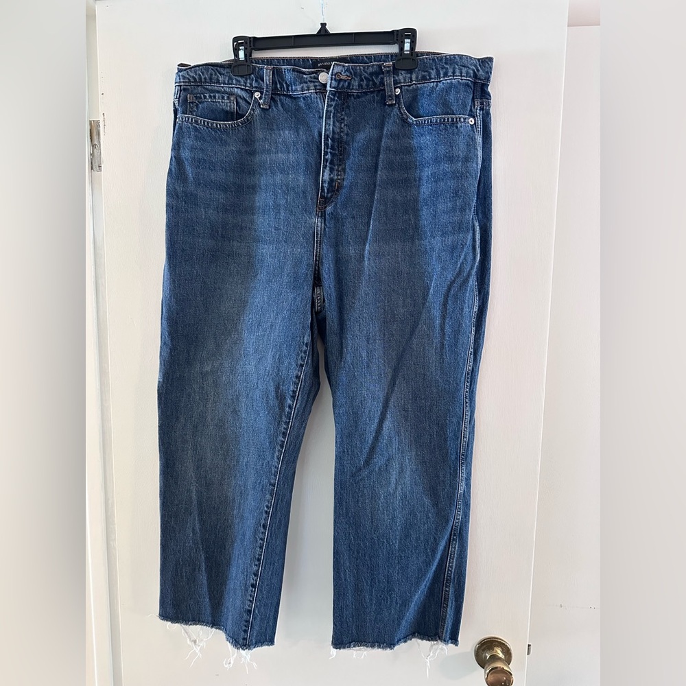 Banana Republic High-Rise Straight Fit Denim